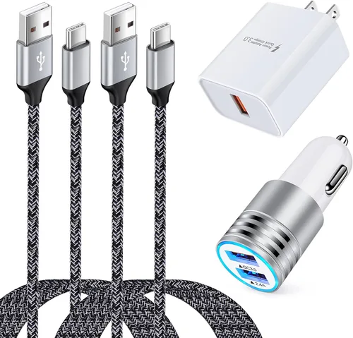 Vista 9 de Cargador USB tipo C de carga rápida compatible con Samsung Galaxy S25FE S24FE A17 A16 A56 A36 A26 A23 S25 Ultra S25 Plus A35 A55 A07 S25 Ultra S23