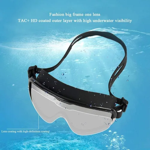 Vista 4 de Gafas de natación – Gafas de natación sin fugas, antiprotección, gafas de natación de triatlón para adultos, hombres, mujeres y jóvenes