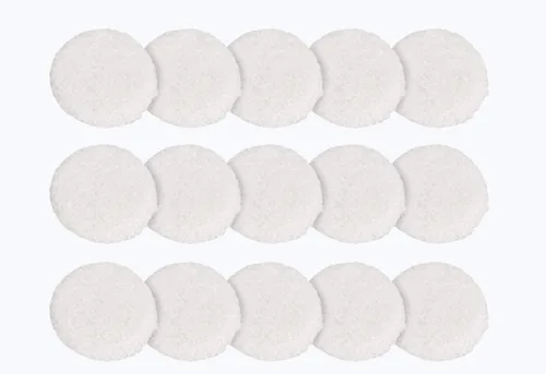 Vista 8 de Rubbermaid Reveal Power Scrubber - Cabezal Conectable de Cerdas Suaves y Velcro con 6 Almohadillas de Microfibra para Cepillo Eléctrico Inalámbrico