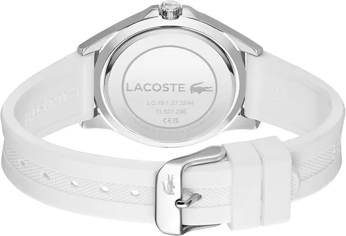 Vista 3 de Lacoste Reloj de cuarzo oscilante para mujer Blanco Reloj de cuarzo