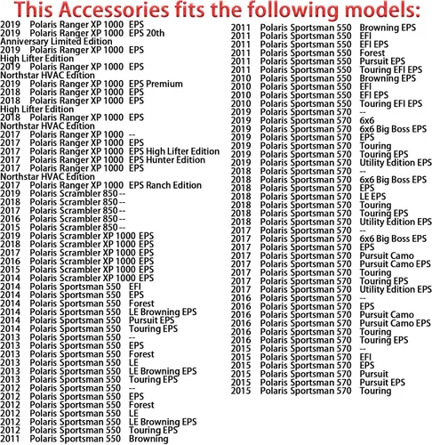 Vista 6 de 3235052 Sello de triple labio (1.575x2.756x0.276 in ) para Polaris General Scrambler XP 1000 Ranger RZR 500 570 XP 900 1000 Sportsman 550 850 XP 1000