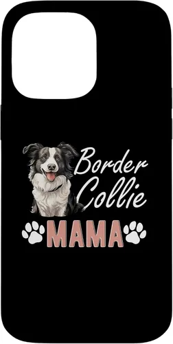 Vista 21 de iPhone 16 Border Collie Dog - Border Collie Mama Case