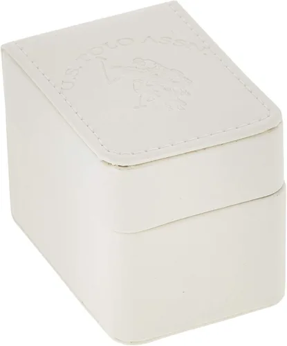 Vista 5 de U.S. Polo Assn. USC40080 - Reloj de pulsera en tono oro rosa para mujer, Oro, Movimiento de cuarzo