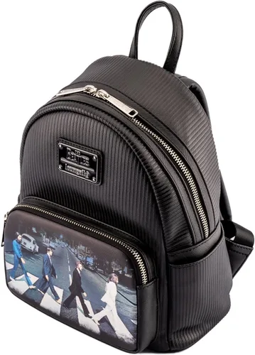 Vista 3 de Loungefly The Beatles Abbey Road - Bolso de hombro con doble correa para mujer