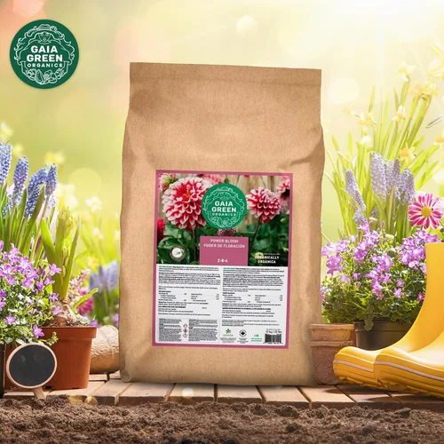 Vista 5 de GAIA GREEN Organics 22.0 lbs de alto fosfato Power Bloom Plant Food Root Developer Suplemento Mezcla para floración y fructificación prolíficas