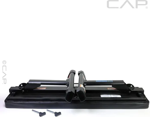 Vista 3 de CAP Barbell Strength - Banco plano plegable de alta calidad, color negro (FMIS-CS103F)