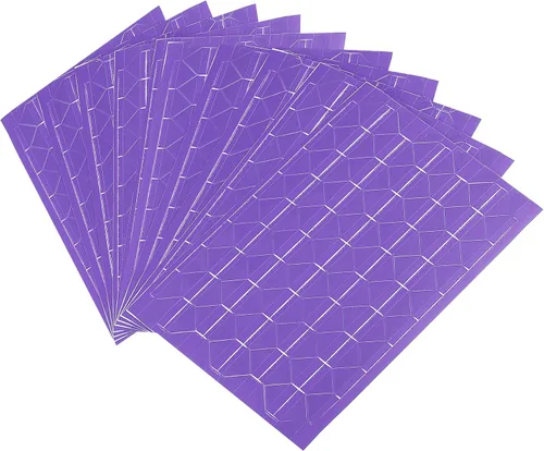 Vista 8 de PATIKIL Adhesivo de esquina para fotos, 10 hojas/1020 unidades, etiquetas autoadhesivas de PVC para montaje de fotos, diario, álbum, diario, álbum