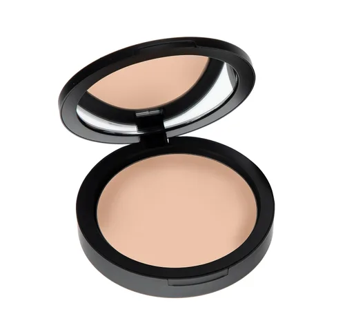 Vista 11 de Mineral Dual Powder - Base mineral prensada 4 en 1 con SPF 15 para un brillo impecable, sin aceite, sin talco, sin gluten, 0.45 onzas