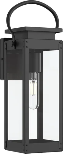 Vista 11 de Progress Lighting Union Square Collection - Lámpara de cristal plano transparente con 2 luces, para exteriores, acero inoxidable