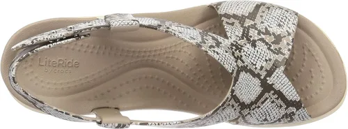 Vista 5 de Crocs mujer Brooklyn cuña alta