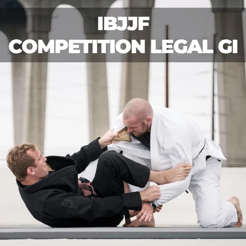 Vista 6 de Gold BJJ Valiant Gi - Uniforme de Jiu Jitsu de tejido de perlas pesado de 550gsm - IBJJF Legal