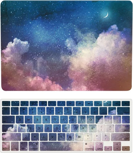 Vista 8 de Carcasa rígida para MacBook Air de 11 pulgadas 2018 2017 2016 2015 2014 2013 2012 versión modelo A1370 A1465, Air de 11.6 pulgadas cubierta dura