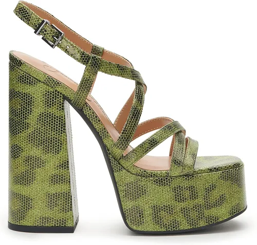 Vista 8 de Jessica Simpson Salih Block Heel - Sandalias de plataforma para mujer