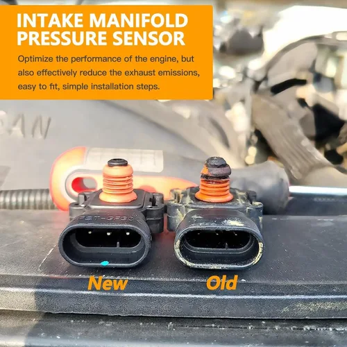 Vista 5 de 2024 Upgraded Manifold Absolute Pressure Sensor Map for Buick Rainier 2004-2007 Repl.# 213-796, 213-351, 213-1742, 213-4434