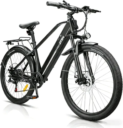 Vista 10 de ZNH Bicicleta eléctrica de 750 W 1000 W para adultos, batería extraíble de 48 V 13 Ah, bicicleta eléctrica de neumático de 26 pulgadas, hasta 60