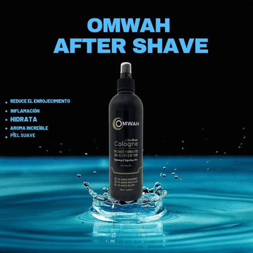 Vista 3 de OMWAH Colonia Barber After Shave 16.9 OZ. 16.9 fl oz