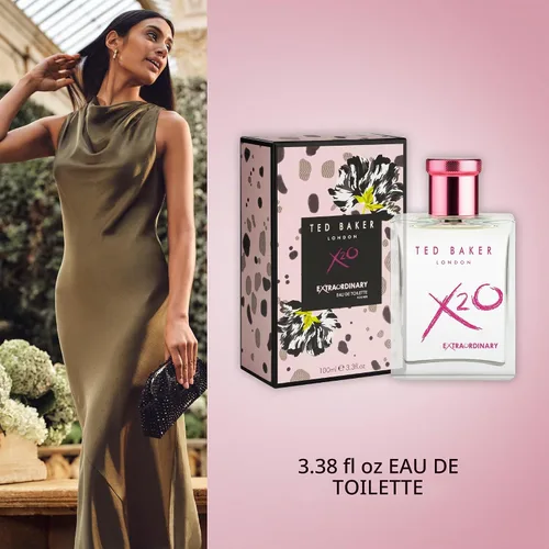 Vista 4 de Ted Baker X20 Extraordinary Her Eau de Toilette, Fruity Floral, 3.38 fl oz