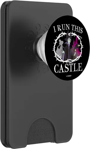 Vista 7 de Disney Sleeping Beauty I Run This Castle - PopSockets Grip and Stand for Phones and Tablets, Negro