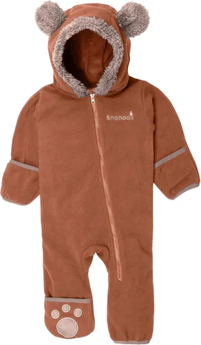 Vista 6 de Fleece Baby Bunting Unisex Baby Pram with Hood, Fold-Over Mittens & Footies, Baby Winter Suit - Fleece Baby Coats