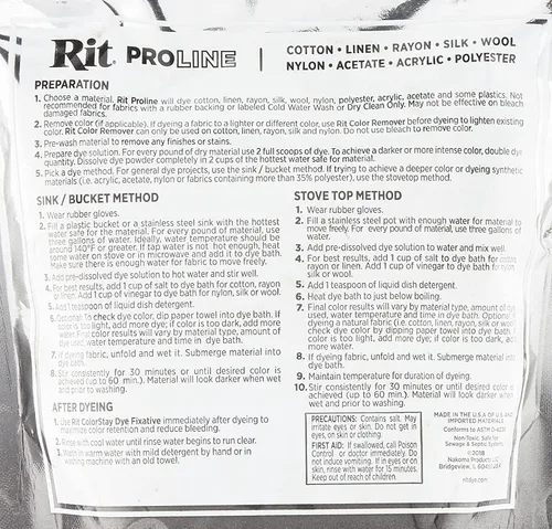 Vista 3 de Nakoma 84602 Color Remover Powder Rit Proline Color Remover Powder 1lb Bag