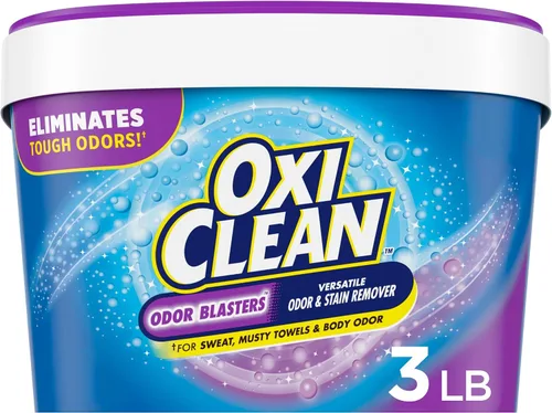 Vista 11 de OxiClean Odor Blasters - Polvo versátil para quitar manchas de olores y lavandería, 5 libras