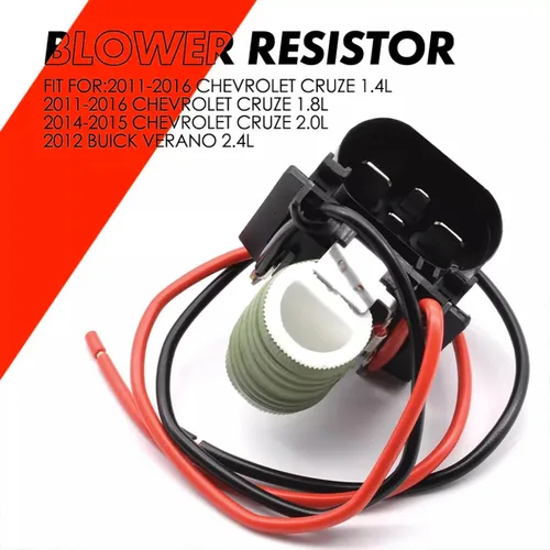 Vista 5 de Nueva resistencia de relé del motor del ventilador del radiador para Chevrolet Cruze Sonic Opel 620-658, 13360890, 13427161, 13427160, 13289627
