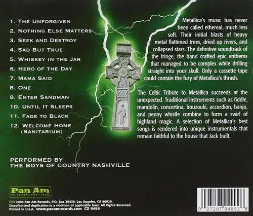 Vista 2 de The Celtic Tribute To Metallica