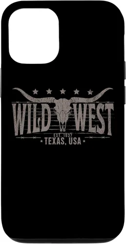 Vista 27 de Funda para iPhone 11 con diseño de calavera de toro y cuerno largo