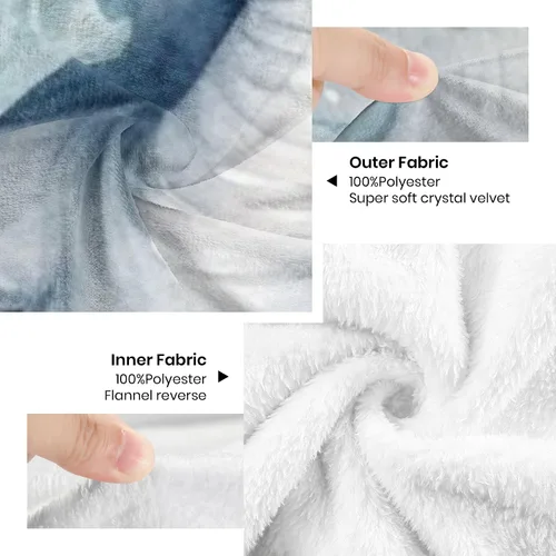 Vista 5 de Manta de bebé personalizada de elefante, manta de bebé floral con nombre para niñas, mantas de recepción de felpa suave para bebés recién nacidos