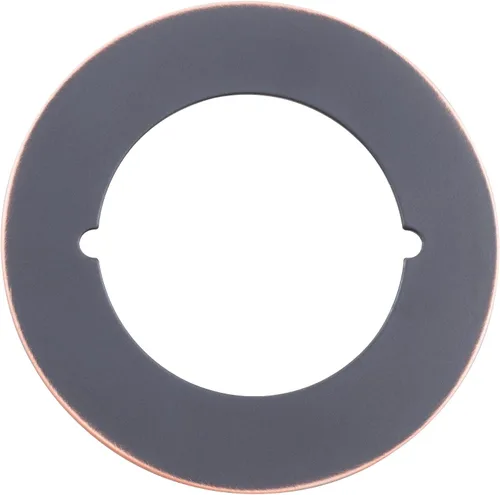 Vista 3 de Placa de cicatriz, 2-1/8" diámetro interior, 3-1/2" diámetro exterior, latón antiguo por Stone Harbor Hardware