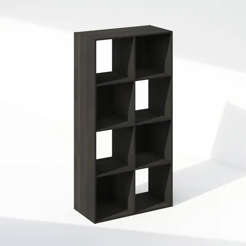 Vista 9 de Furinno Viola Estantería de Libros, Librero de 3 Niveles, Organizador de Almacenamiento en Cubos Estantería con Estante Abierto, con Contenedores