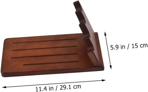 Vista 7 de KICHOUSE Estante organizador de tijeras, 1 unidad, soporte de madera maciza, bloque universal, soporte de cocina, cortador de almacenamiento