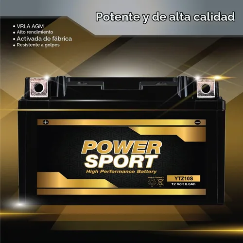 Vista 4 de Baterías de 12 voltios para motocicletas, marca ExpertPower
