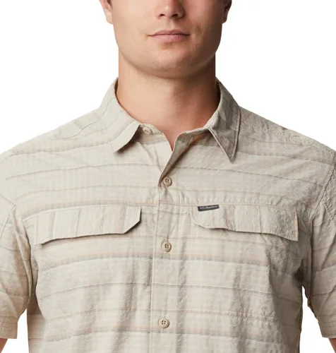 Vista 4 de Columbia mens Silver Ridge Short Sleeve Seersucker Shirt