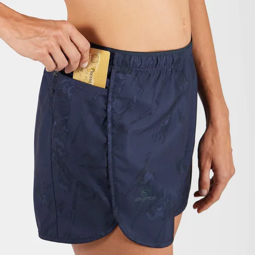 Vista 5 de Salomon Salomon XA - Pantalones cortos ligeros para correr para mujer