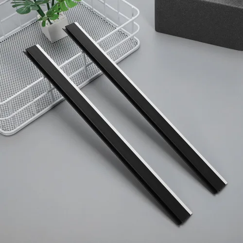 Vista 9 de Angoily 2 tiras de repuesto para borde de recogedor, borde de goma para pala de basura, tiras de presión de entrada de silicona, accesorios
