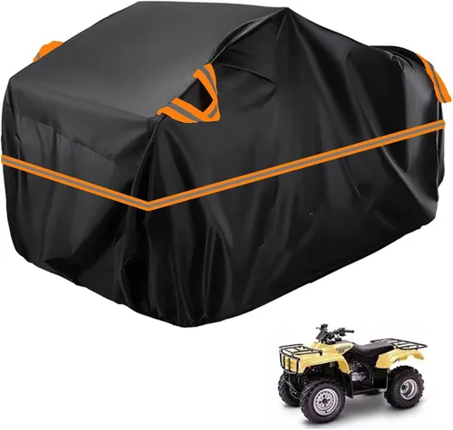 Vista 104 de Cubierta para ATV impermeable compatible con Arctic Cat H1 EFI TRV Cruiser 4x4 2011, cubierta de 210D para vehículos de 4 ruedas, cubierta para quad