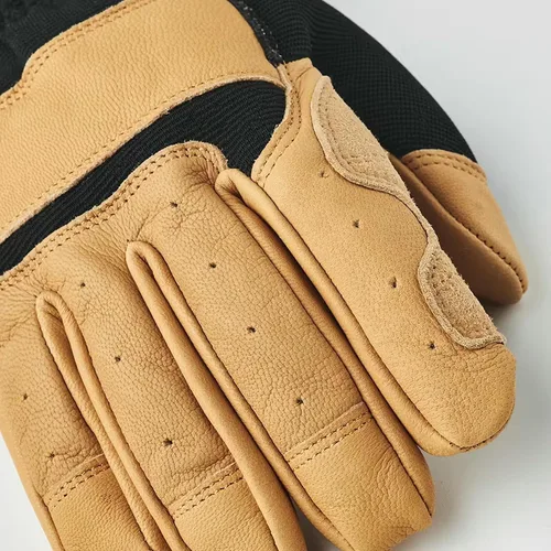 Vista 4 de Hassium Gloves, Protective Heavy-Duty Goatskin Leather Construction Work Gloves