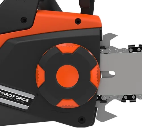 Vista 3 de Yard Force Motosierra eléctrica de 16 pulgadas YF1516CS con lubricación automática, tensión de barra de cadena sin herramientas, interruptor