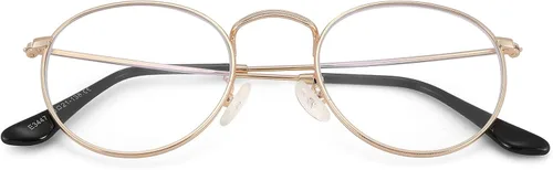 Vista 2 de Pro Acme Gafas redondas con marco de metal retro transparente sin receta