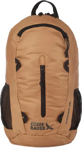 Vista 13 de Eddie Bauer Stowaway Mochila Empacable Viaje Exterior Ligera Plegable Duradera Poliéster Ripstop 30L - Cereza Negra