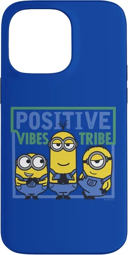 Vista 21 de Minions Carcasa Positive Vibes para iPhone 17