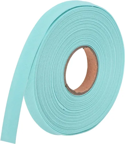 Vista 53 de MECCANIXITY Cinta al bies de doble pliegue de 1 pulgada, cinta al bies de poliéster continua a granel para coser, costura, acolchado, dobladillo