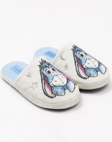 Vista 2 de Disney Winnie The Pooh Pantuflas para mujer Bear Or Eeyore House