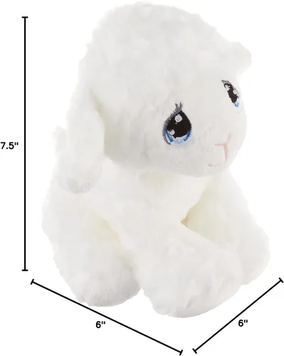 Vista 3 de Aurora® Adorable Precious Moments™ Luffie Cordero de Peluche - Juguetes Reconfortantes para Niños - para Regalos Sentidosos, Cumpleaños y Adultos