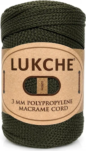Vista 26 de Cuerda de macramé premium de poliéster de 3 mm (134.44 metros), (250 g) 100% cuerda de macramé de polipropileno, hilo de crochet de macramé colorido