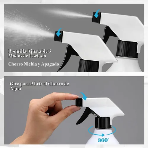 Vista 5 de Tanlade - 30 botellas de spray a granel para soluciones de limpieza de 16