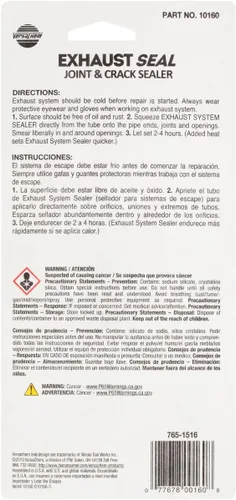 Vista 4 de Permatex 10160 Vc Exh - Sellador de grietas para juntas