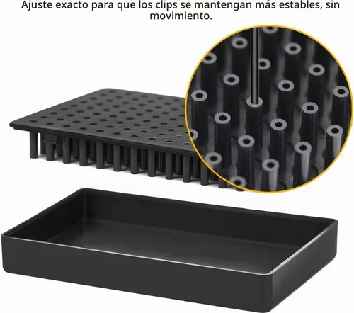 Vista 3 de Soporte de pintura para modelo, soporte de base y 12 piezas de clip de cocodrilo flexible, herramientas de modelado para aerógrafo, piezas