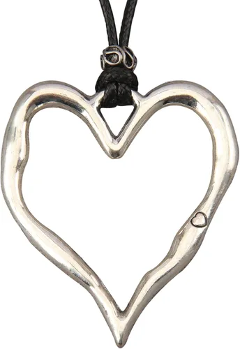 Vista 38 de Jeilwiy Collar de cuero para mujer, collar funky, gargantilla de cuerda con colgante, joyería de estilo bohemio
